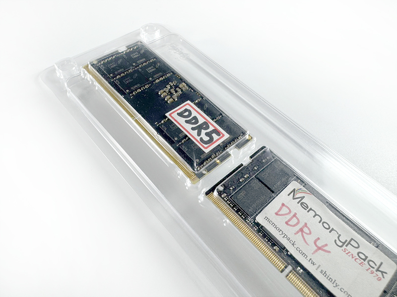 mpk1774-4 ddr sodimm memory ram plastic box clamshell packaging